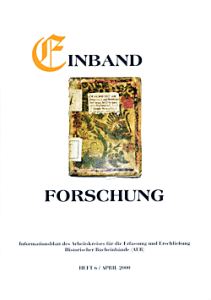 Titel Einbandforschung Heft 6