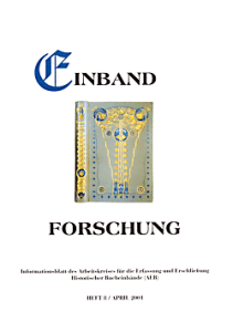 Titel Einbandforschung Heft 8