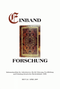 Titel Einbandforschung Heft 24