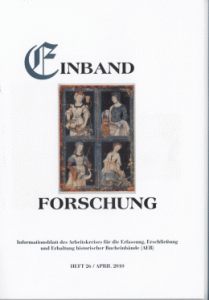 Titel Einbandforschung Heft 26