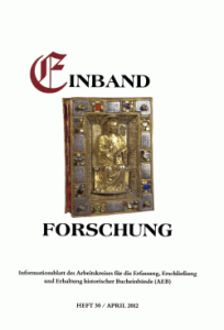 Titel Einbandforschung Heft 30
