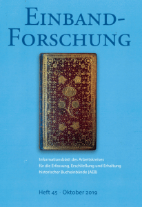 Titel Einbandforschung Heft 45